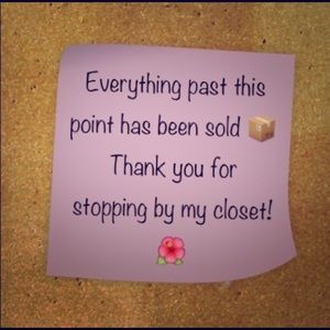 SOLD beyond this post